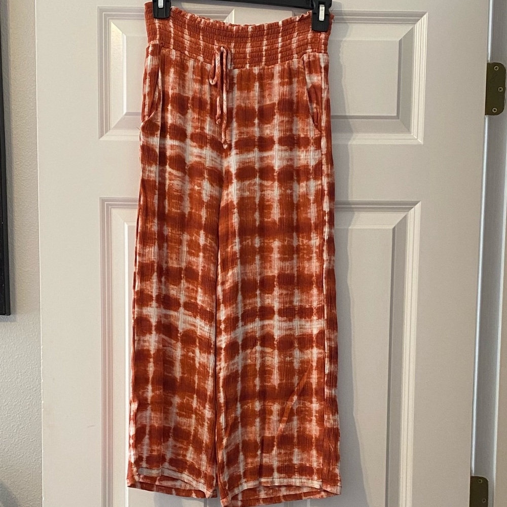 Tie-Dye flowy Capri